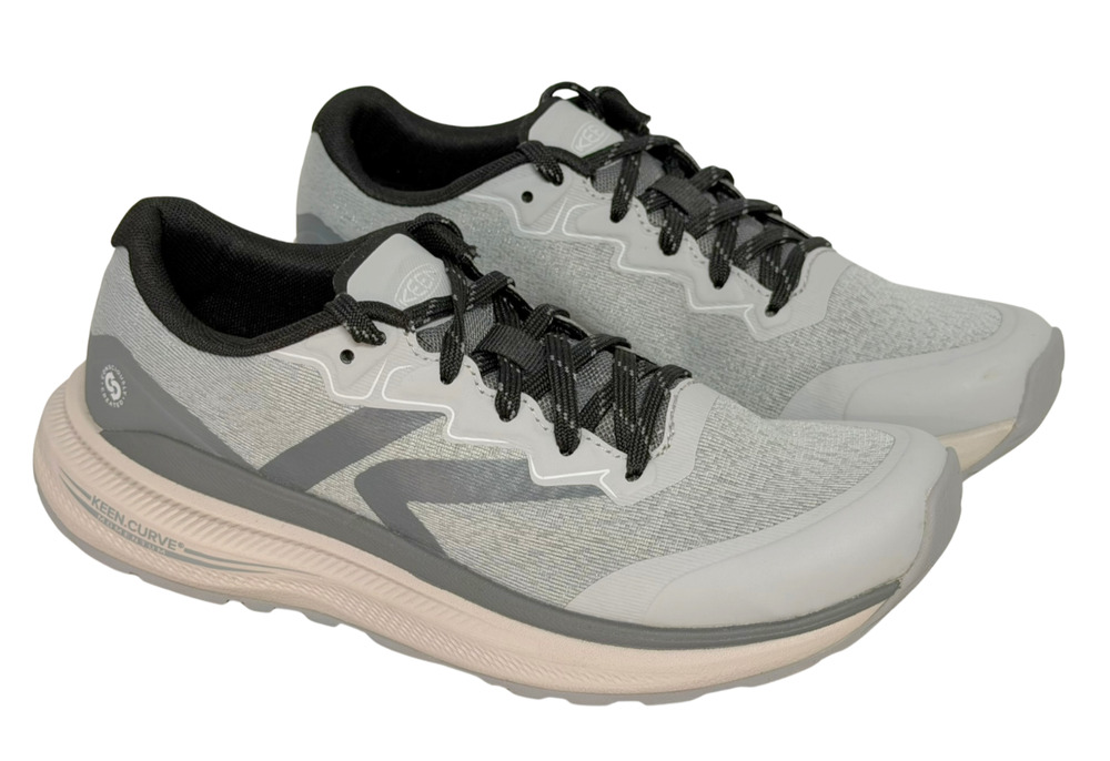 Keen Women's Sz 8.5 WK500 Walking Sneaker Athletic Comfortable Alloy Steel Gray